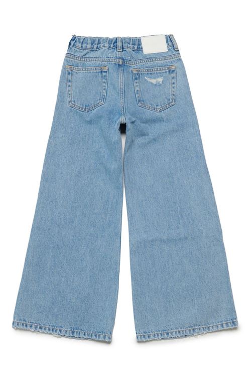 MM6P120U PANTALONI BLUE DENIM MM6 Maison Margiela Kids | M60520MM02MM601